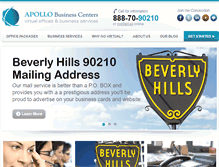 Tablet Screenshot of abcvirtualoffices.com